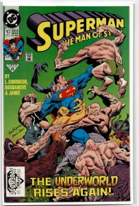 Superman: The Man of Steel #17 (1992) Superman [Key Issue]