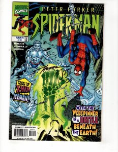 Peter Parker Spider-Man #3 Signed on Cover By Artists / ID#438