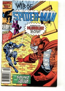 Web Of Spider-man #19 1st appearance of Humbug-Marvel comic book