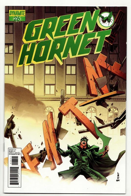 Green Hornet #26 Jonathan Lau Variant (Dynamite, 2012) VF/NM