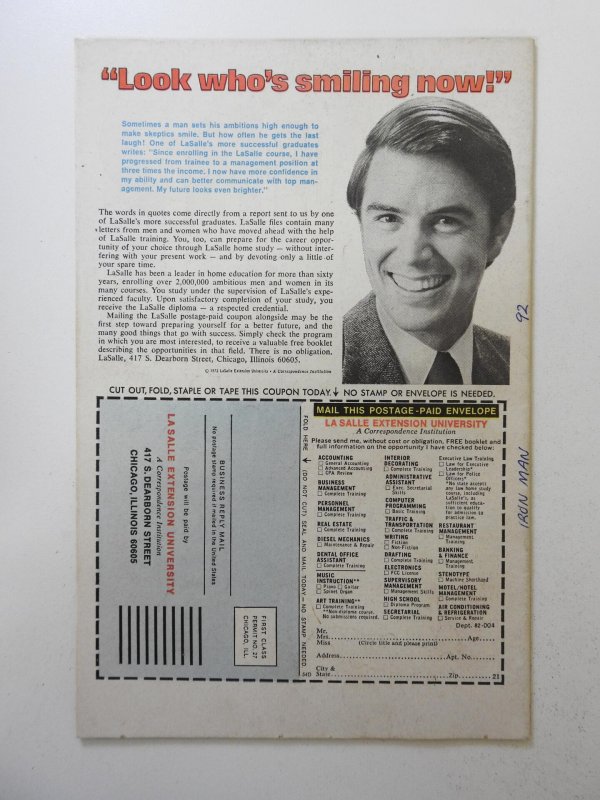 Iron Man #92 VG/FN Condition! Ink back cover