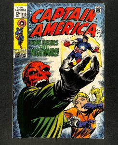 Captain America #115 Red Skull!