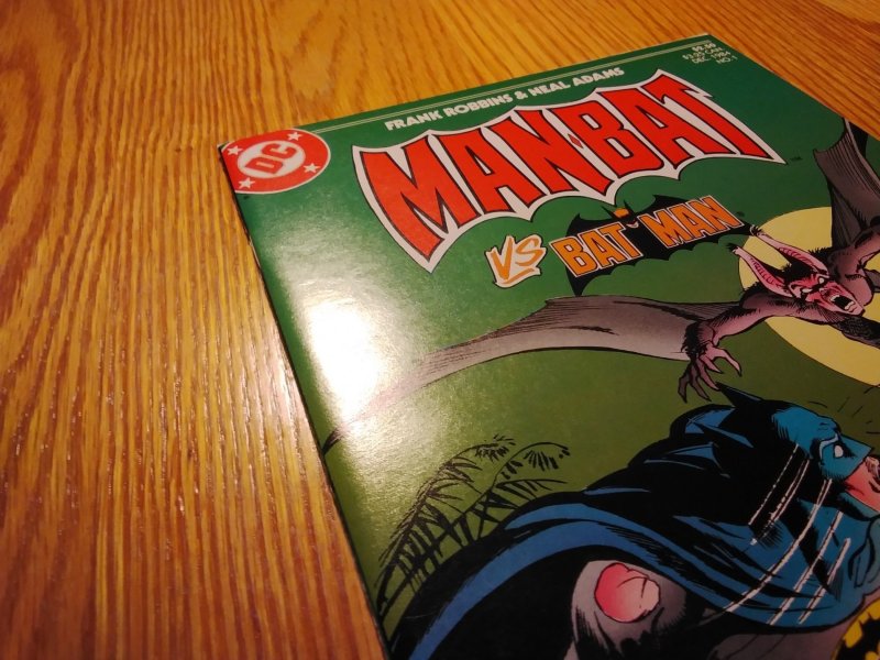 Man-Bat vs. Batman No. 1 Neal Adams (1984)