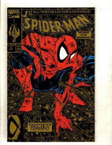 Lot Of 12 Spider-Man Marvel Comic Books # 1 (3) 2 3 4 5 6 7 8 9 10 McFarlane HJ9