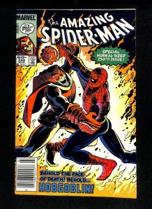 Amazing Spider-Man #250 Newsstand Variant Hobgoblin!