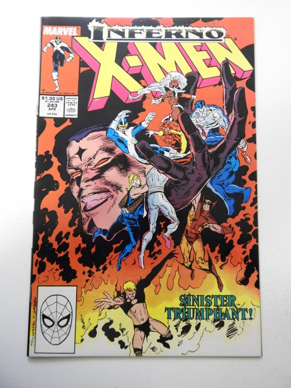 The Uncanny X-Men #243 (1989) VF/NM Condition