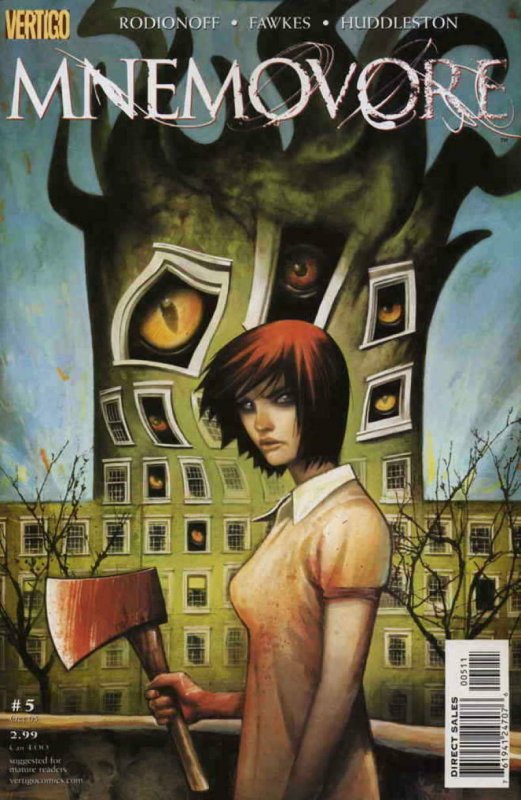 MNEMOVORE #5, NM, Vertigo, Mike Huddleston, 2005, more Vertigo in store