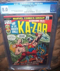 Astonishing Tales #19 (1973) CGC 8.0 VF