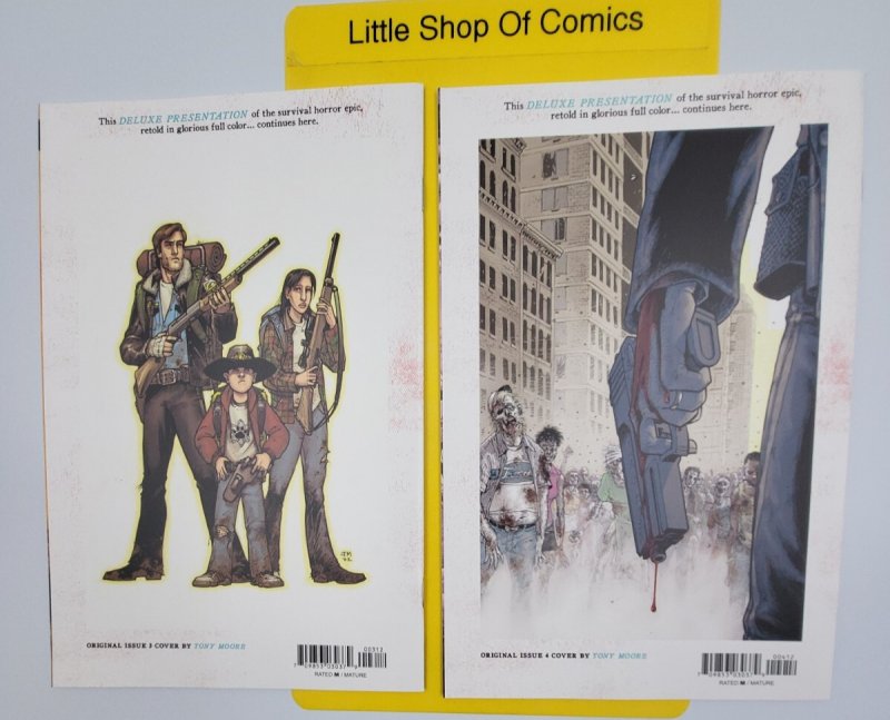 Walking Dead Deluxe #1 2 3 4 5 6 2nd Print David Finch & David McCaig Covers