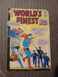 World's Finest Comics #148 Mar 1965, DC Superman Batman Outlaws Silver Age Crime