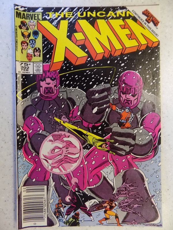 The Uncanny X-Men #202 (1986)