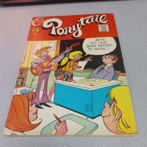 Ponytail 18 September 1970 Charlton Comics Good Girl Art Kids Classic Bronze age