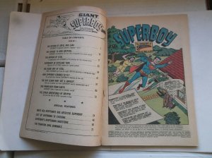 DC: SUPERBOY GIANT ANNUAL #1, FEATURING: KRYPTO THE SUPER-DOG, 1964, VG+ (4.5)!! 