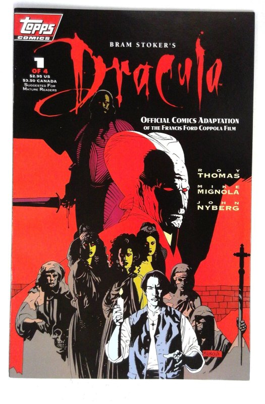 Bram Stoker's Dracula #1 (1992) Coppola Mignola Topps NM-