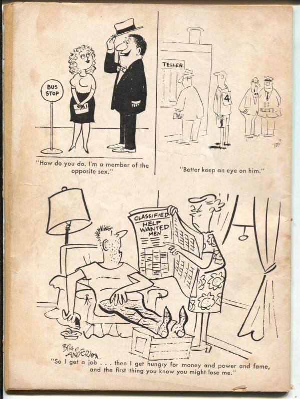 Cartoons and Gags 10/1964-Marvel-jokes-Trogdon-Lutner-deCarlo-FR