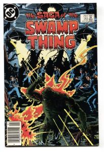 SAGA OF THE SWAMP THING #20 ALAN MOORE comic stories begin - 1984