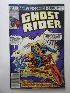 Ghost Rider #61 Newsstand Edition (1981) VG Condition!