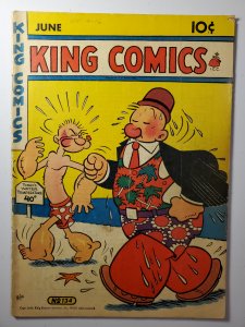 King Comics #134 (1936) lower mid grade