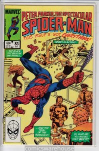 SPECTACULAR SPIDER-MAN (1976 MARVEL) #83 FN/VF A01979