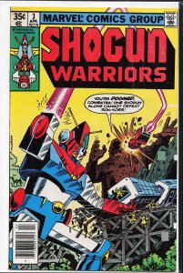 Shogun Warriors #3 (1979) The Shogun Warriors