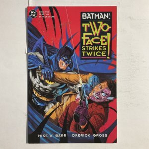 Batman Two Face Strikes Twice 2 1993 Signed by Daerick Gross DC Comics Nm