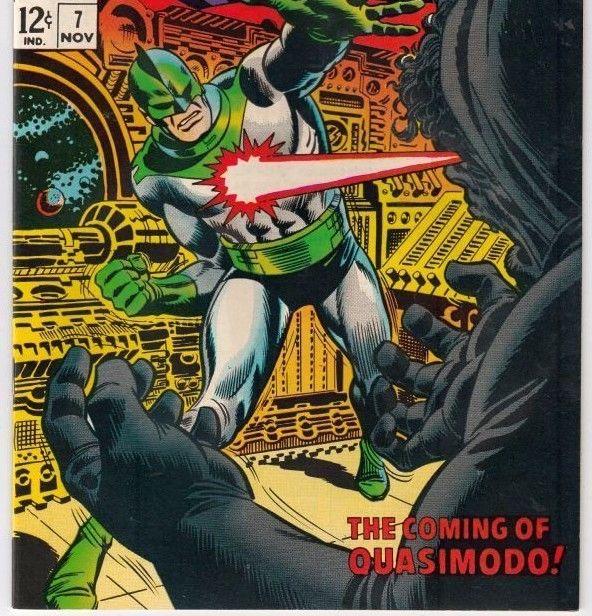 Captain Marvel 7 Strict VF 8.0 High-Grade - Don Heck  Quasimodo Oregon Certific.