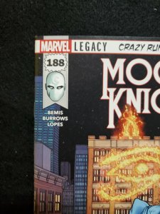 Moon Knight #188 1st Appearance of Sun King Max Bemis 2018 Marvel Unread NM