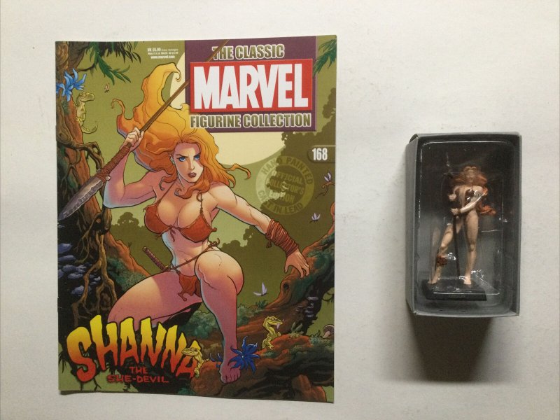 Shanna The She-Devil Marvel Figure Collection 168 Lead Magazine Eaglemoss