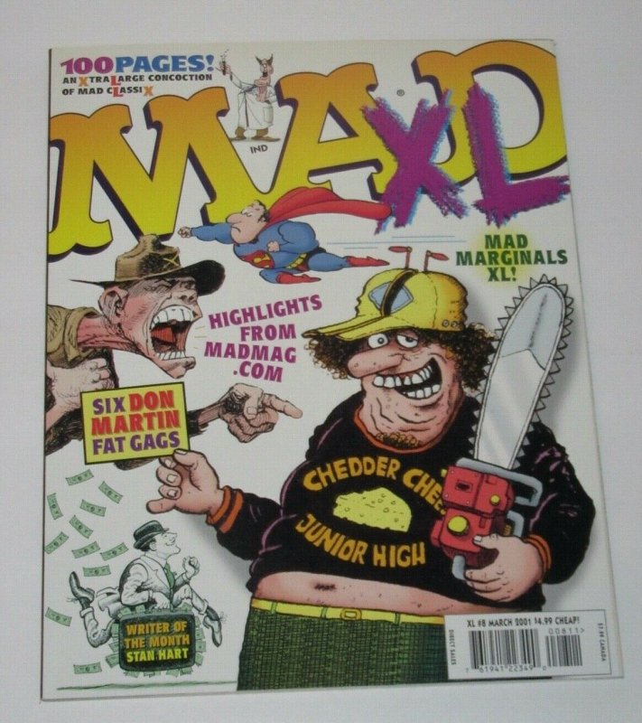 Mad XL Extra Large #8 March 2001 EC Comics Magazine VF/NM