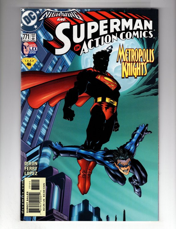 Action Comics #771 (2000) NIGHTWING Appearance!  / ID#02