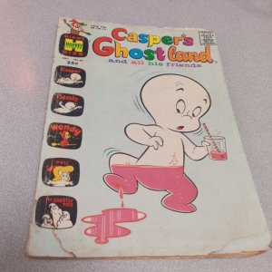 Casper's Ghostland #62 giant 1971 Harvey Comics cartoon the friendly ghost toons