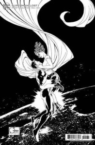 Superman: Lost (2023) #1 NM Joe Quesada 1:25 Black & White Variant Cover