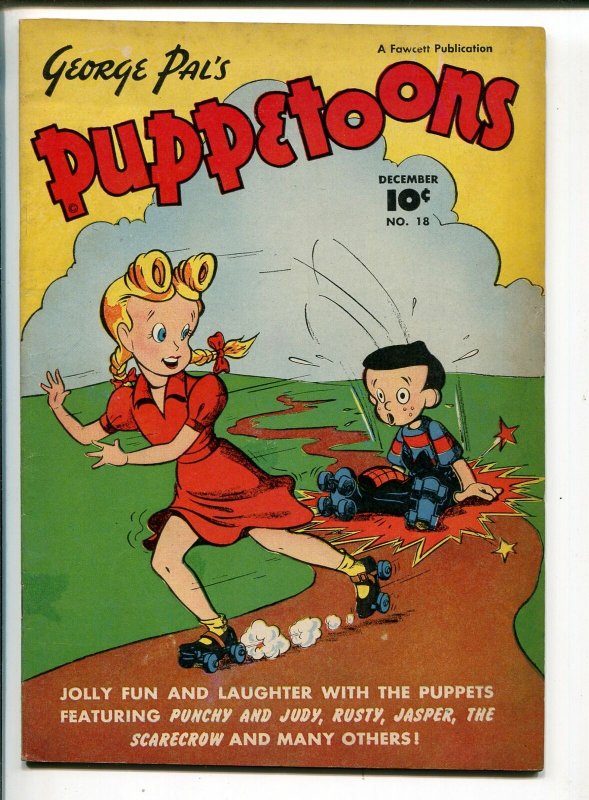 George Pal's Puppetoons #18 1947-Fawcett-bizarre comic-FN/VF 