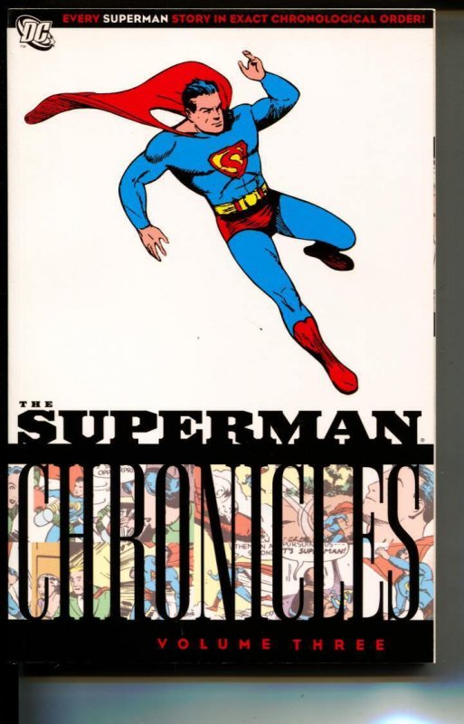 Superman Chronicles Volume 3 TPB trade 