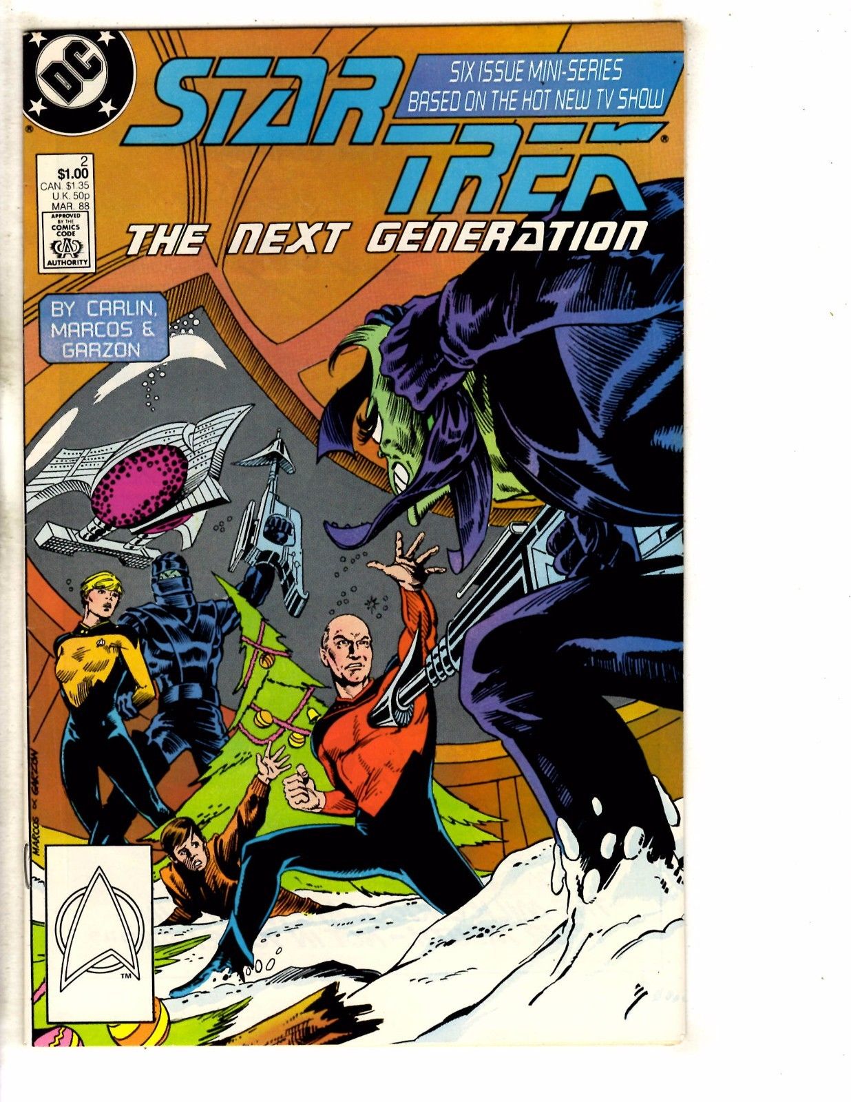 Star Trek The Next Generation Complete DC Comics Mini Series 1 2 3 4