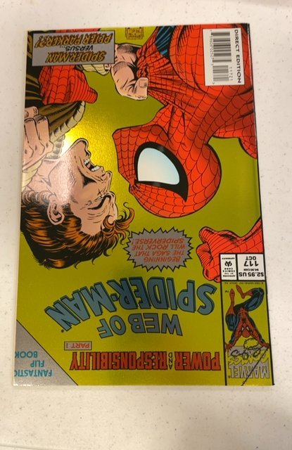 Web of Spider-Man #117 Metallic Cover (1994)