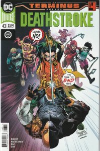 Deathstroke # 43 Cover A NM DC 2016 Series [H3]