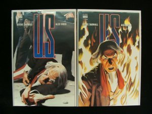 US Uncle Sam #1-2 Complete Set Run DC Vertigo Steve Darnall & Alex Ross