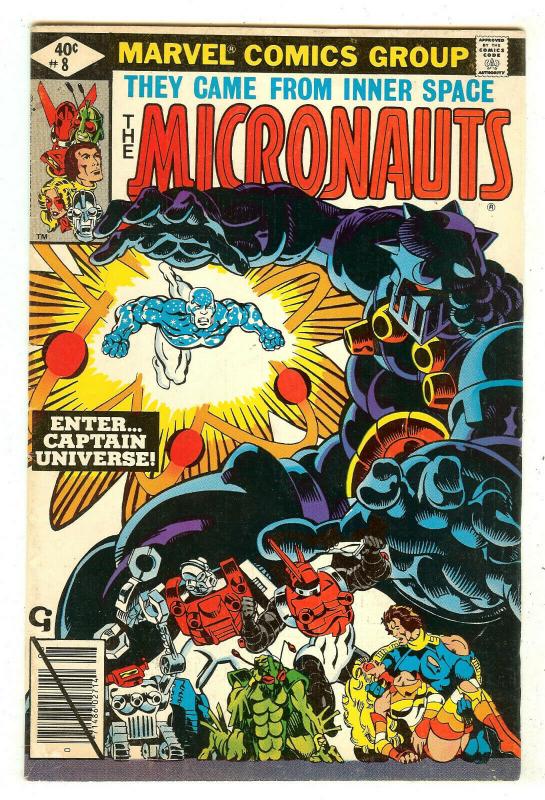 Micronauts 8   1st Captain Universe