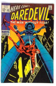 Daredevil #48 Stilt-Man Marvel (1969) VG