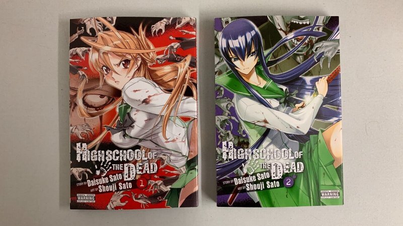 Highschool of the Dead  Manga Collection and Overview 