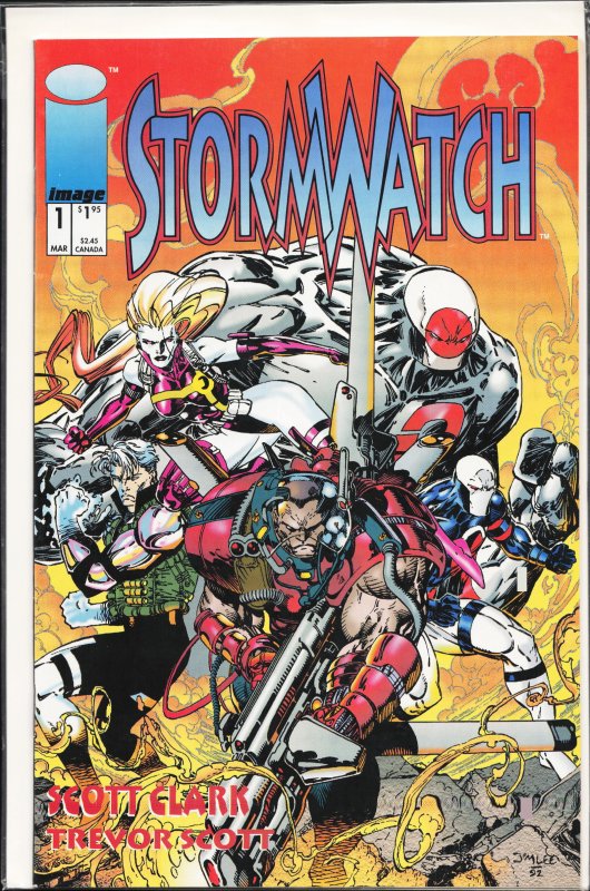 Stormwatch #1 (1993) Stormwatch [Key Issue]