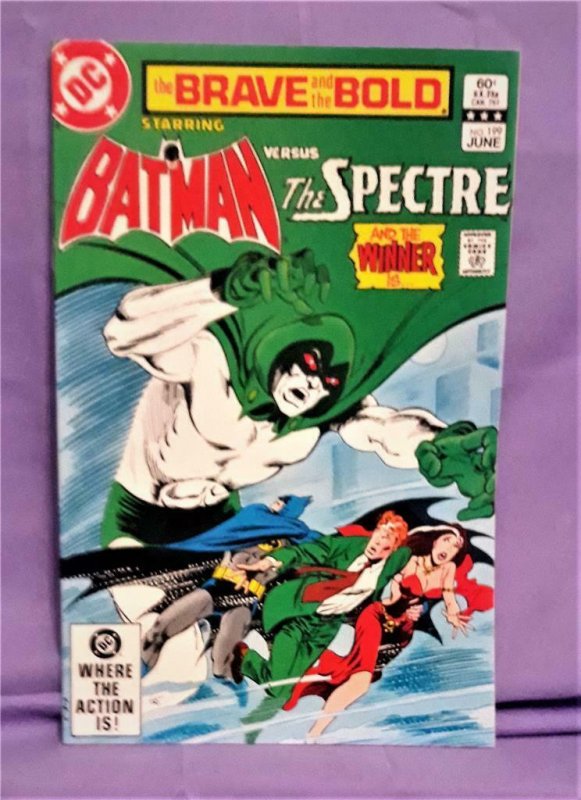 Mike W Barr BRAVE and the BOLD #199 Batman v Spectre Ross Andru (DC, 1983)!