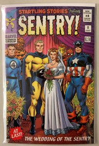 New Avengers #8 B variant Marvel 1st Series (8.5 VF+) Sentry (2005)