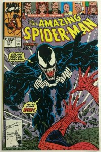AMAZING SPIDER-MAN#332 VF/NM 1990 VENOM MARVEL COMICS 