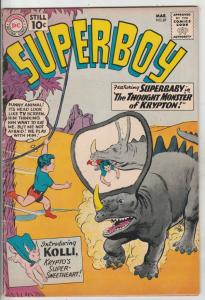 Superboy #87 (Mar-61) FN+ Mid-High-Grade Superboy