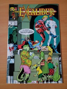 Excalibur #9 Direct Market Edition ~ NEAR MINT NM ~ 1989 DC Comics
