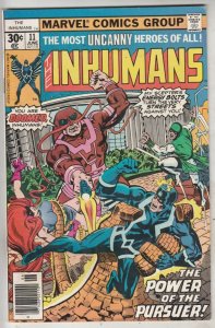Inhumans, The #11 (Jun-77) NM- High-Grade Black Bolt, Gorgon, Triton, Karnak,...