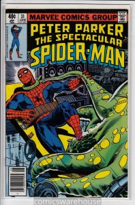 SPECTACULAR SPIDER-MAN (1976 MARVEL) #31 VF A01807