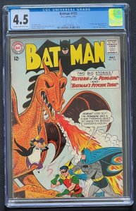 Batman #155 DC 1963 CGC 4.5